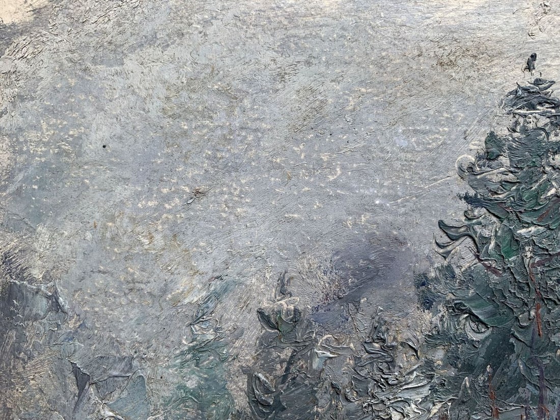 Oil painting Dense forest Igor Zlotnikov - 2