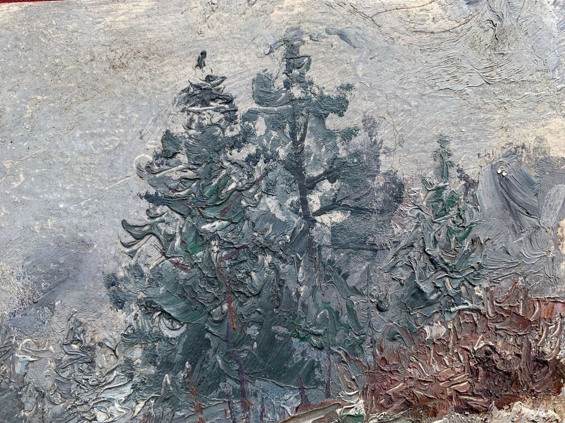 Oil painting Dense forest Igor Zlotnikov - 4