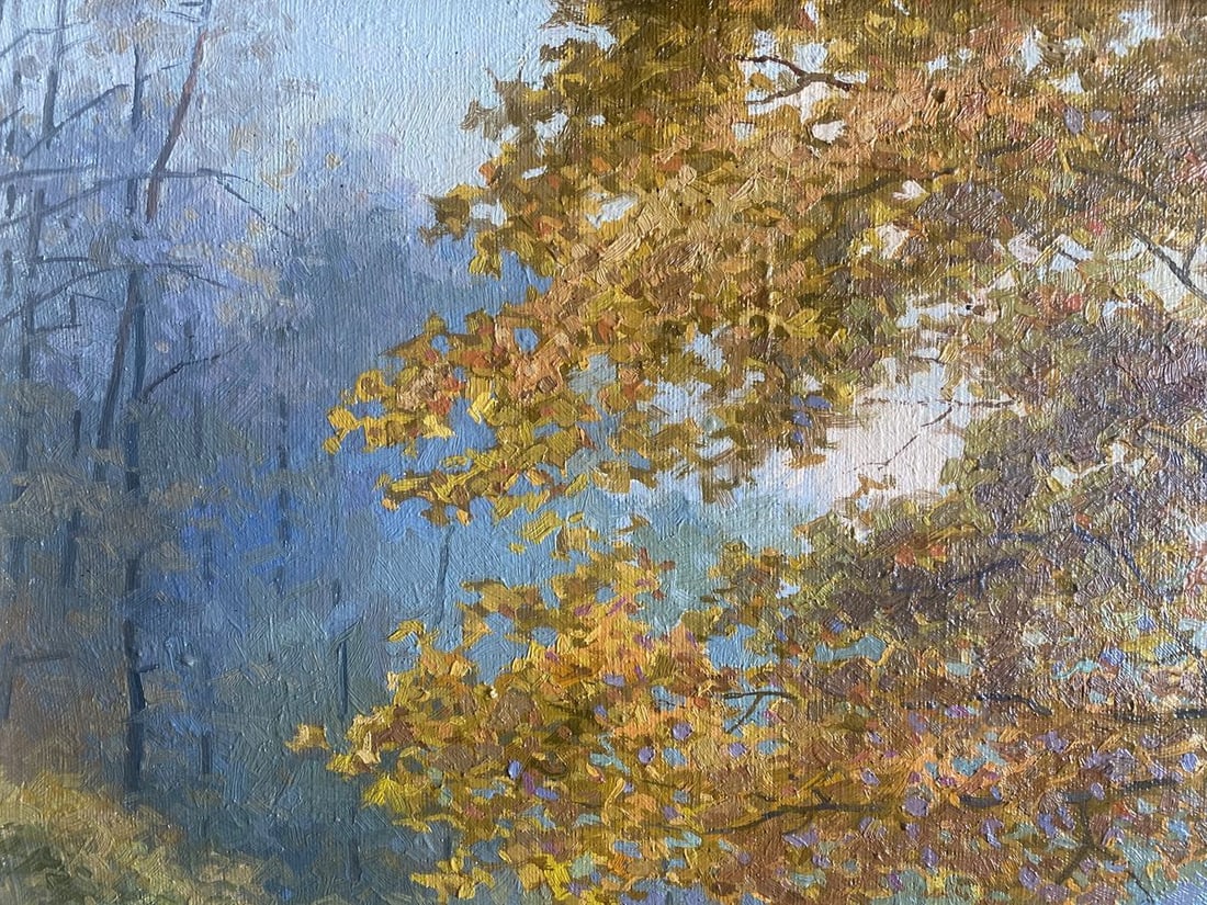 Oil painting Autumn Valentin Stepanovich Tereshenko - 2