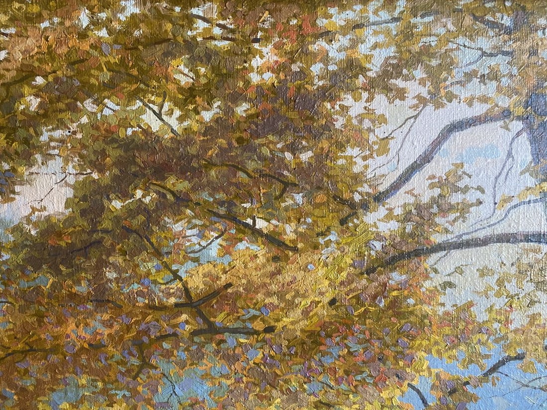 Oil painting Autumn Valentin Stepanovich Tereshenko - 3