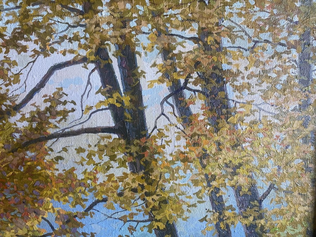 Oil painting Autumn Valentin Stepanovich Tereshenko - 4