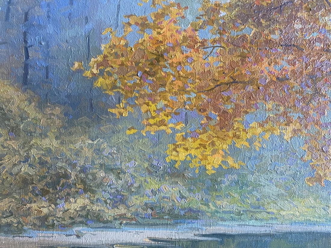 Oil painting Autumn Valentin Stepanovich Tereshenko - 5