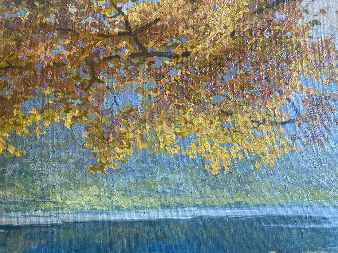 Oil painting Autumn Valentin Stepanovich Tereshenko - 6
