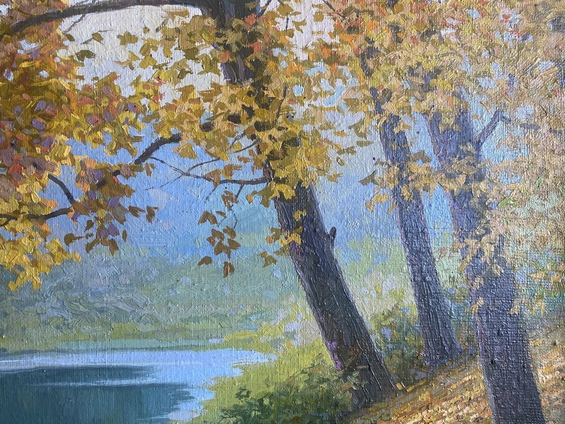 Oil painting Autumn Valentin Stepanovich Tereshenko - 7