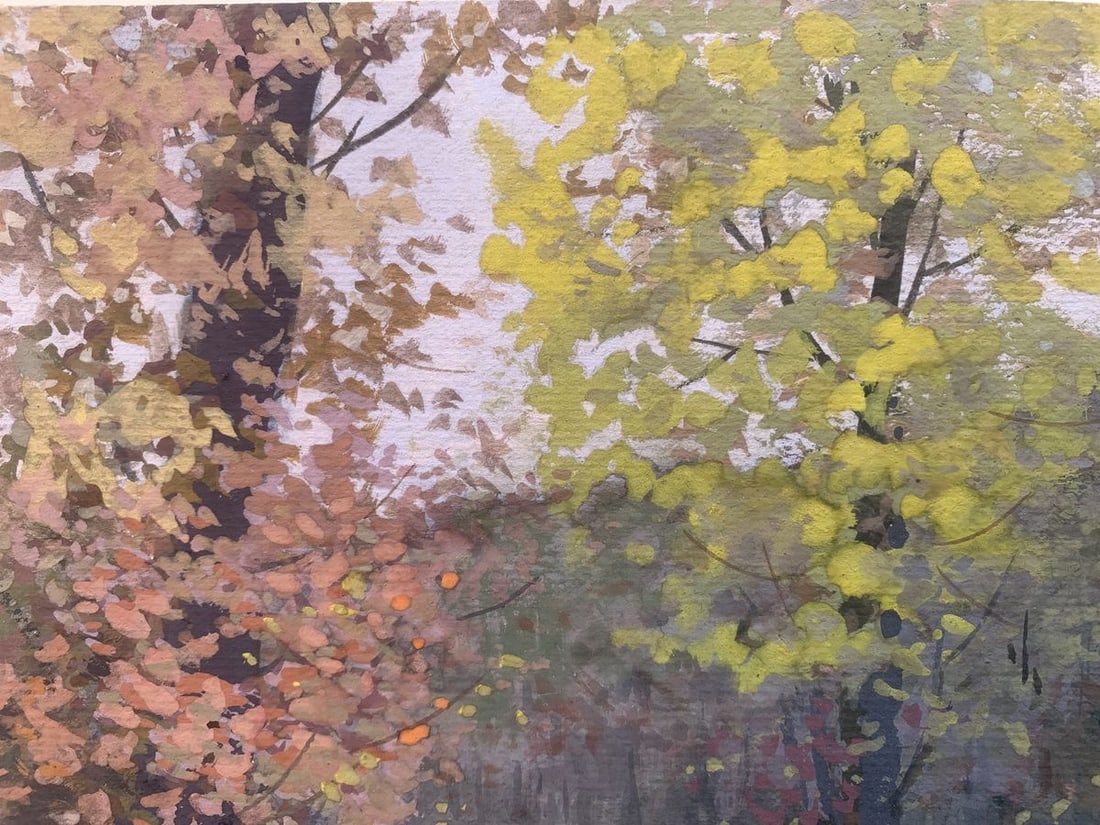 Oil painting The first rays Ivan Kirillovych Tsyupka - 2