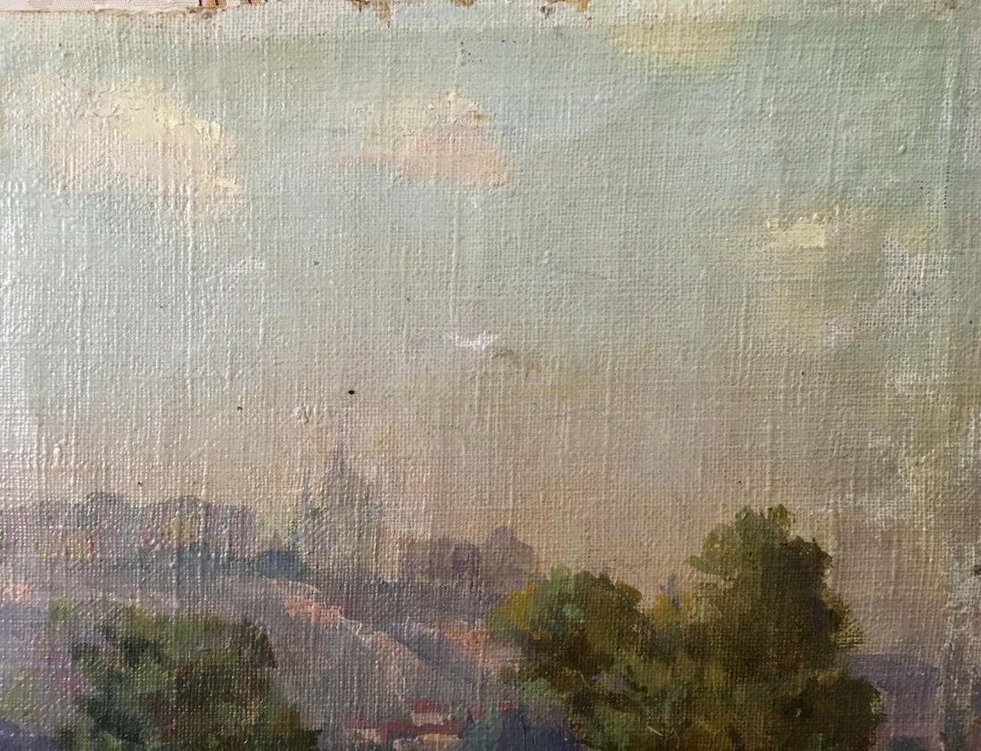 Oil painting Nevkrytyy Denis Nikiforovich Way home - 3