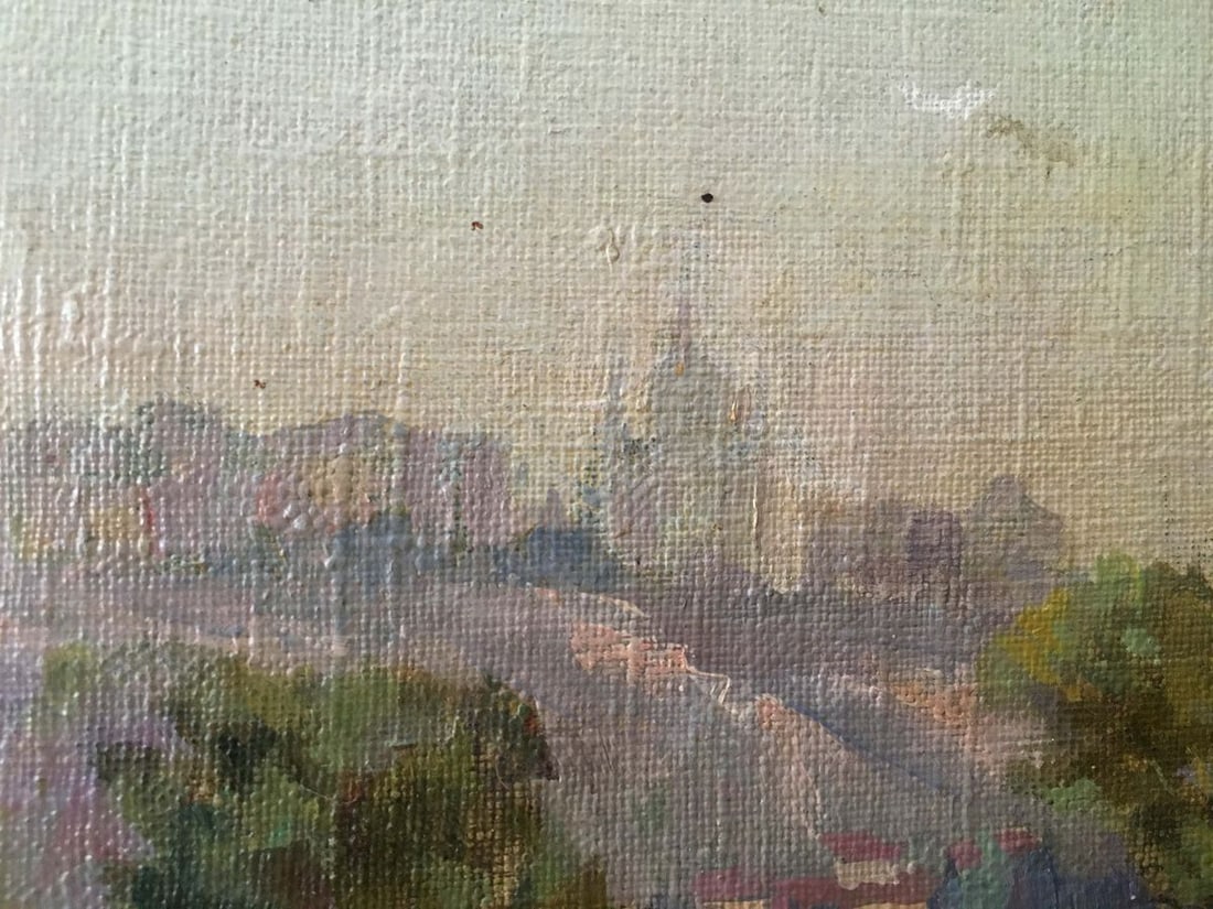 Oil painting Nevkrytyy Denis Nikiforovich Way home - 7