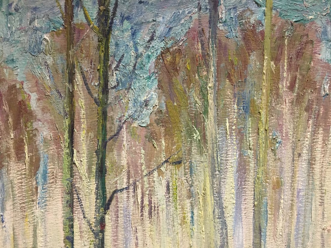 Oil painting Birch Grove Kucherov Alexander Alexandrovich - 2