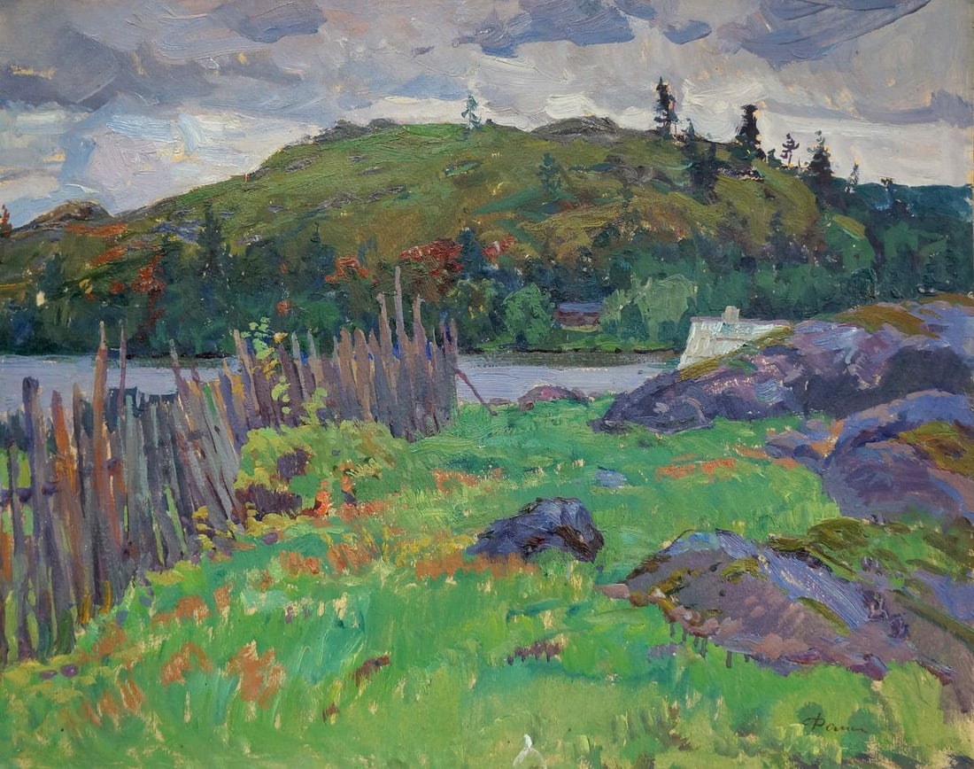 Oil painting In the village Fomin Anatoly Nikiforovich: Title: Oil painting In the village Fomin Anatoly Nikiforovich Description: Verns 210 *** ABOUT THIS PAINTING *** * TITLE: "In the village" * ARTISTS: Fomin Anatoly Nikiforovich * SIZE: 60x49