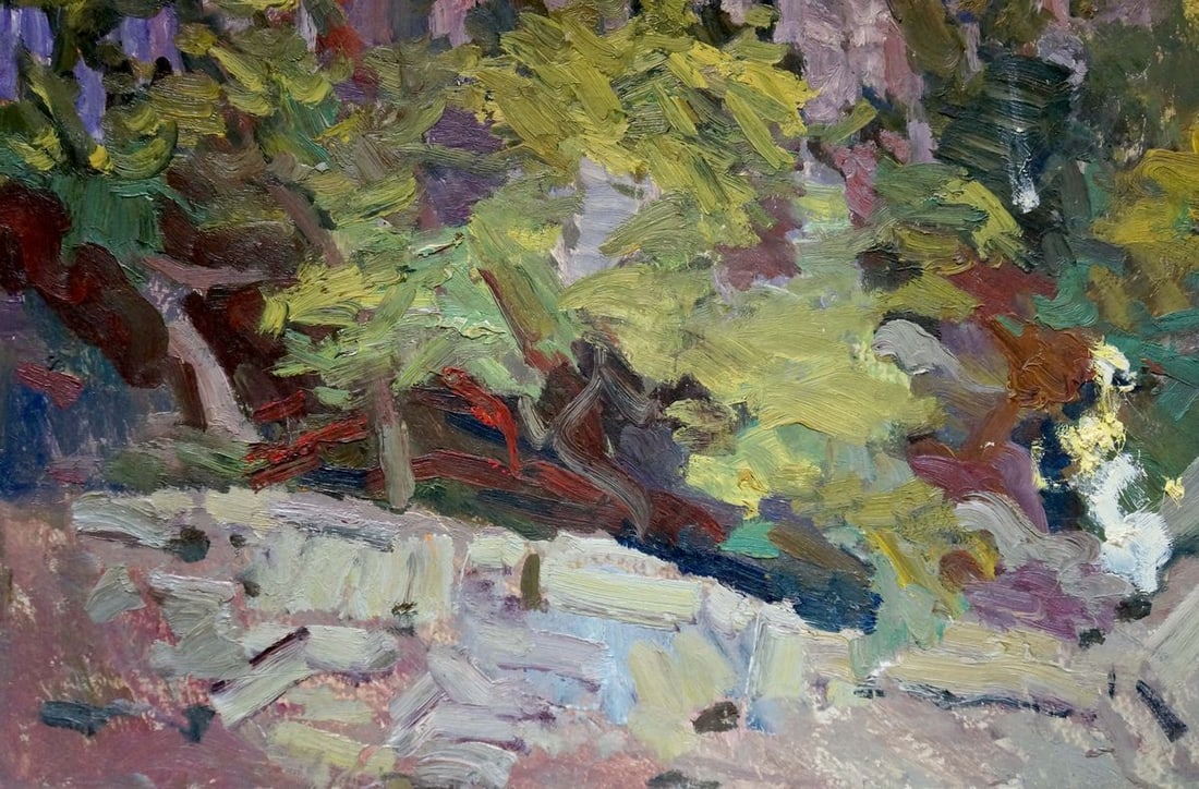 Oil painting Flower tree Babentsov Victor Vladimirovich - 2