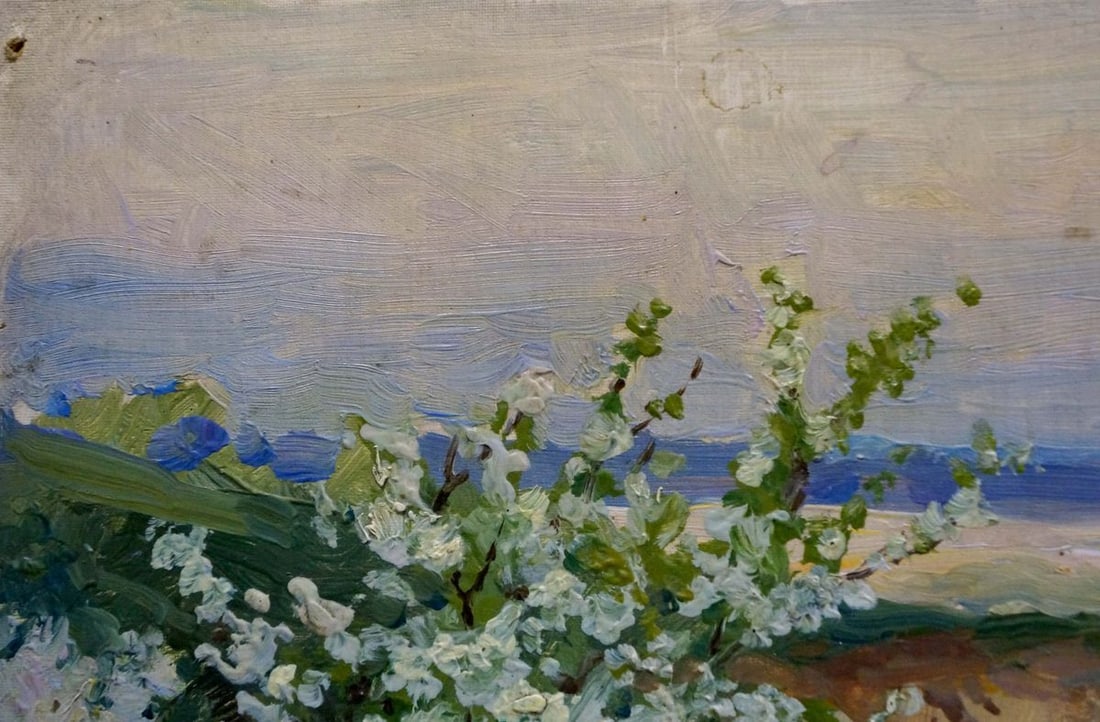 Oil painting Spring day Ivan Makarovich Gonchar - 3