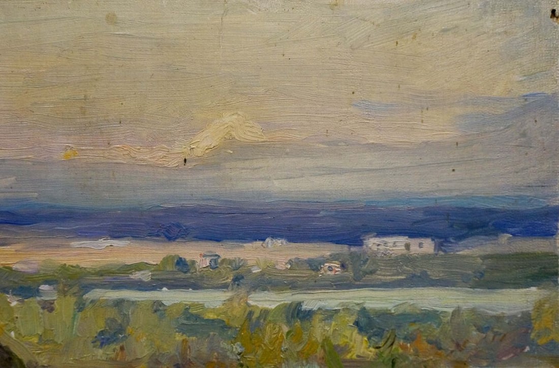 Oil painting Spring day Ivan Makarovich Gonchar - 4