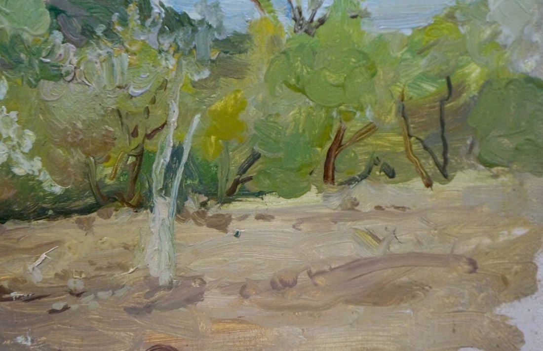Oil painting Spring day Ivan Makarovich Gonchar - 5