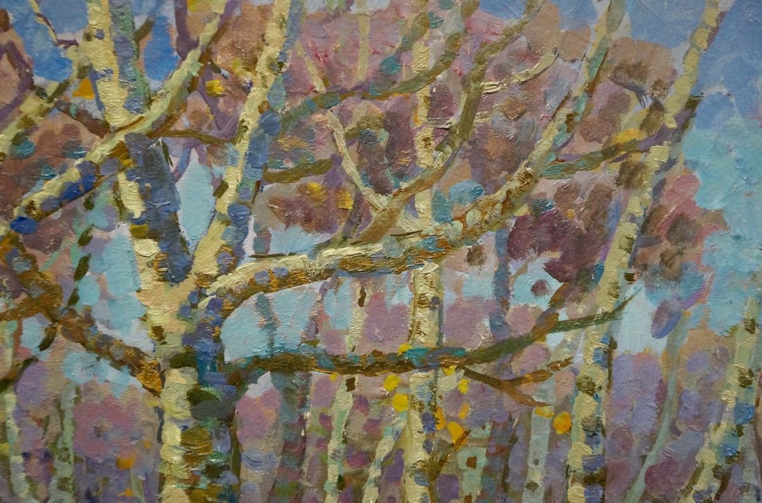 Oil painting Early spring Ruban Grigory Savelievich - 4