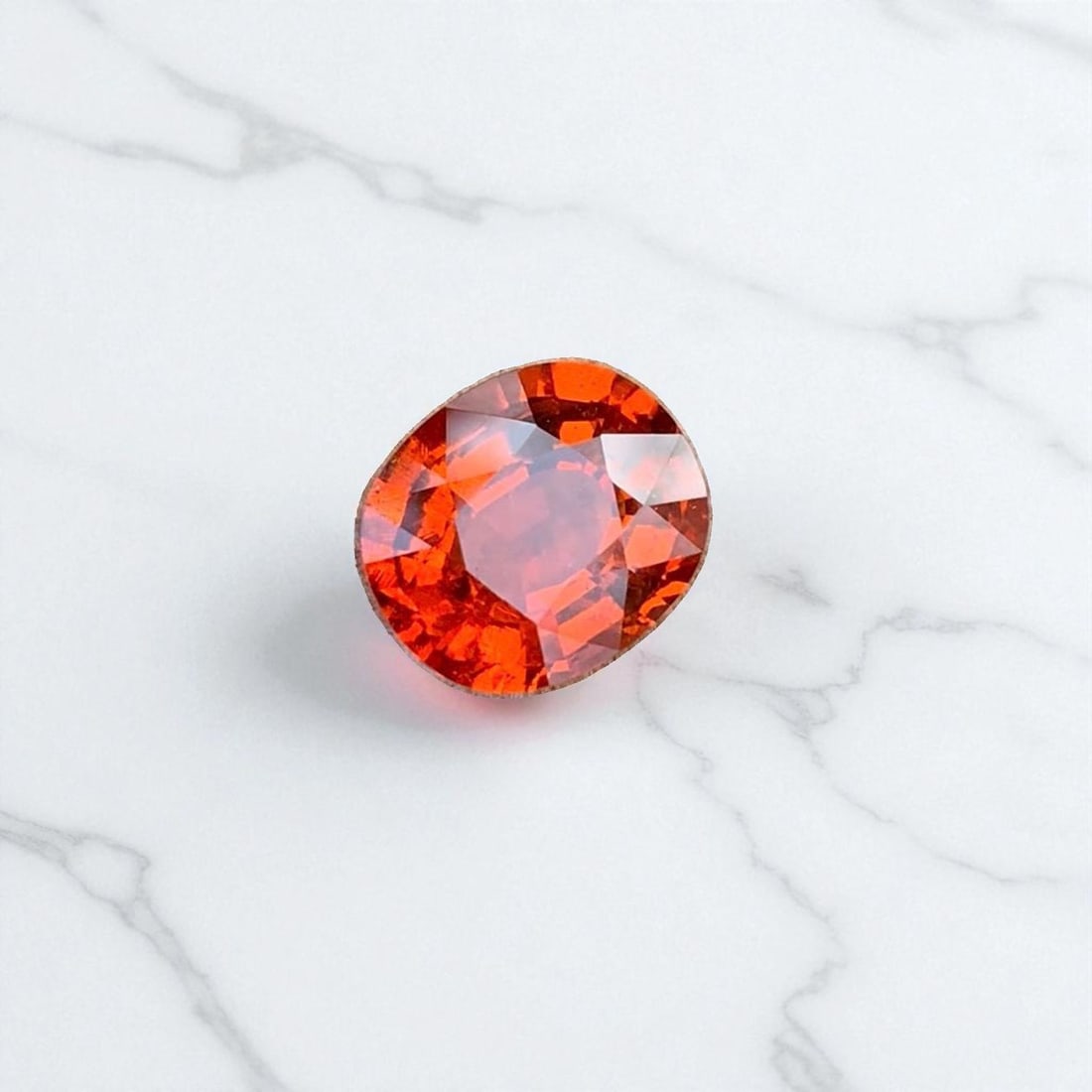Spessartite Garnet Gemstone, Mandarin Garnet Ring stone, Fanta Garnet Stone (1 of 2)