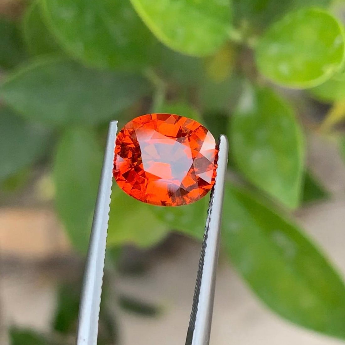 Spessartite Garnet Gemstone, Mandarin Garnet Ring stone, Fanta Garnet Stone - 2