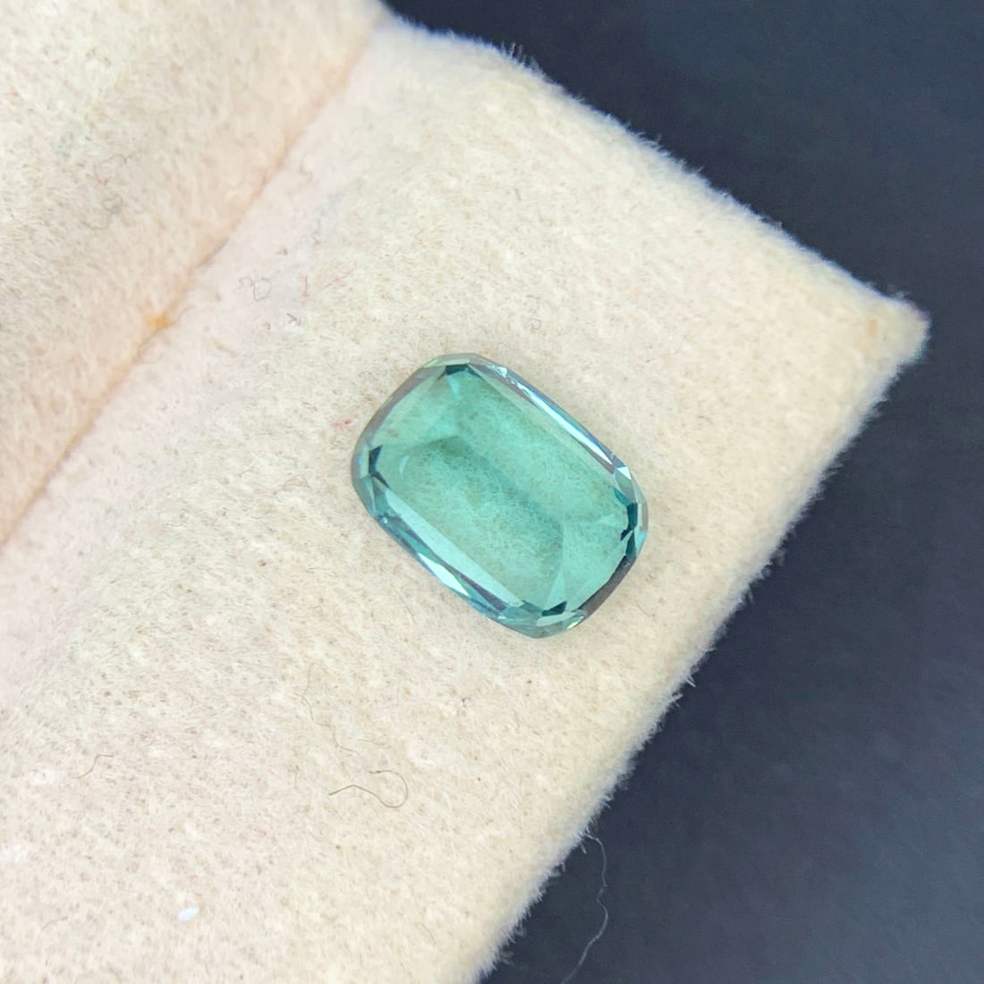 Sea Foam Tourmaline Ring Stone, Natural Tourmaline Loose Gemstone - 2