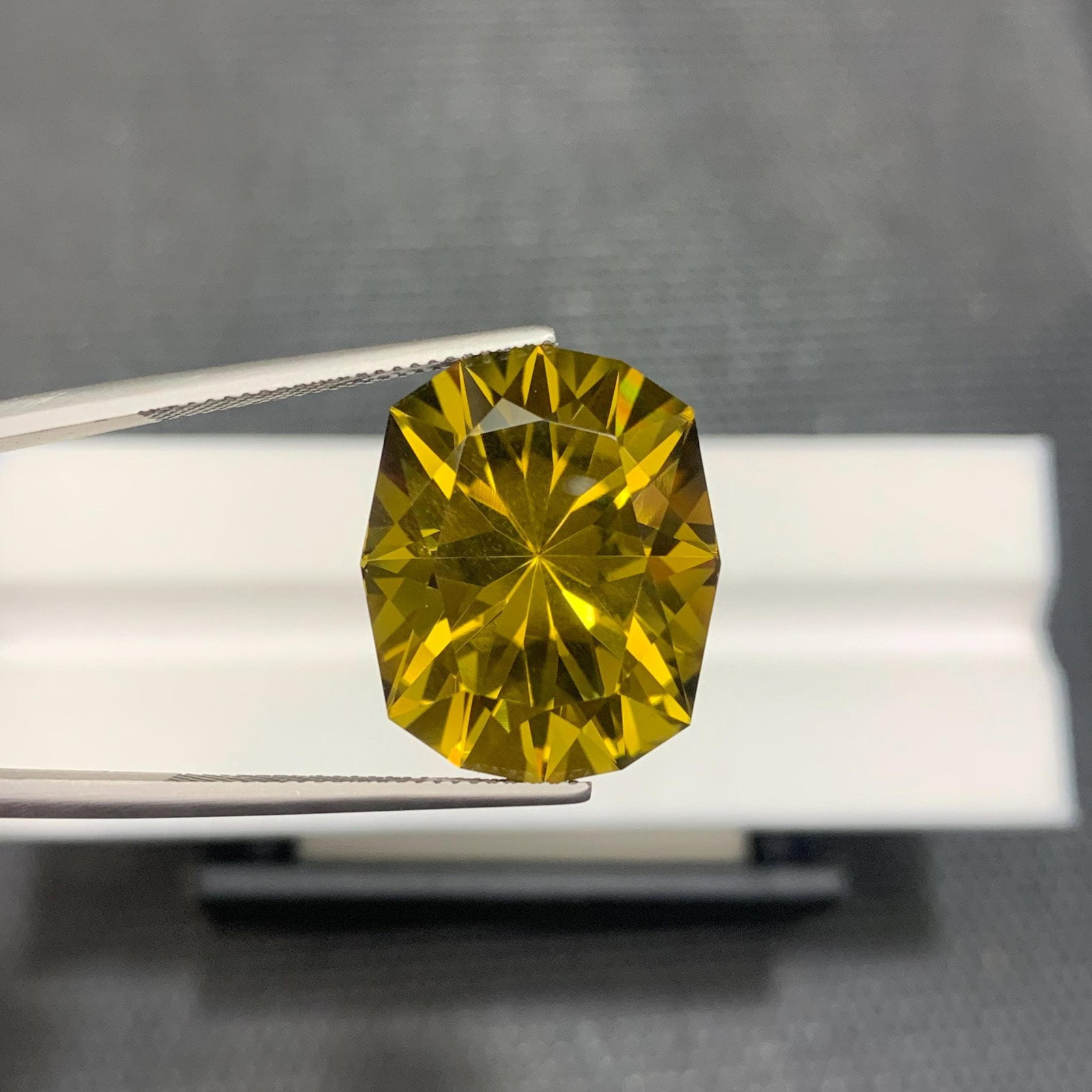 Oval Cut Madeira Citrine Gemstone: 23.92 ct Anniversary Jewelry - 7