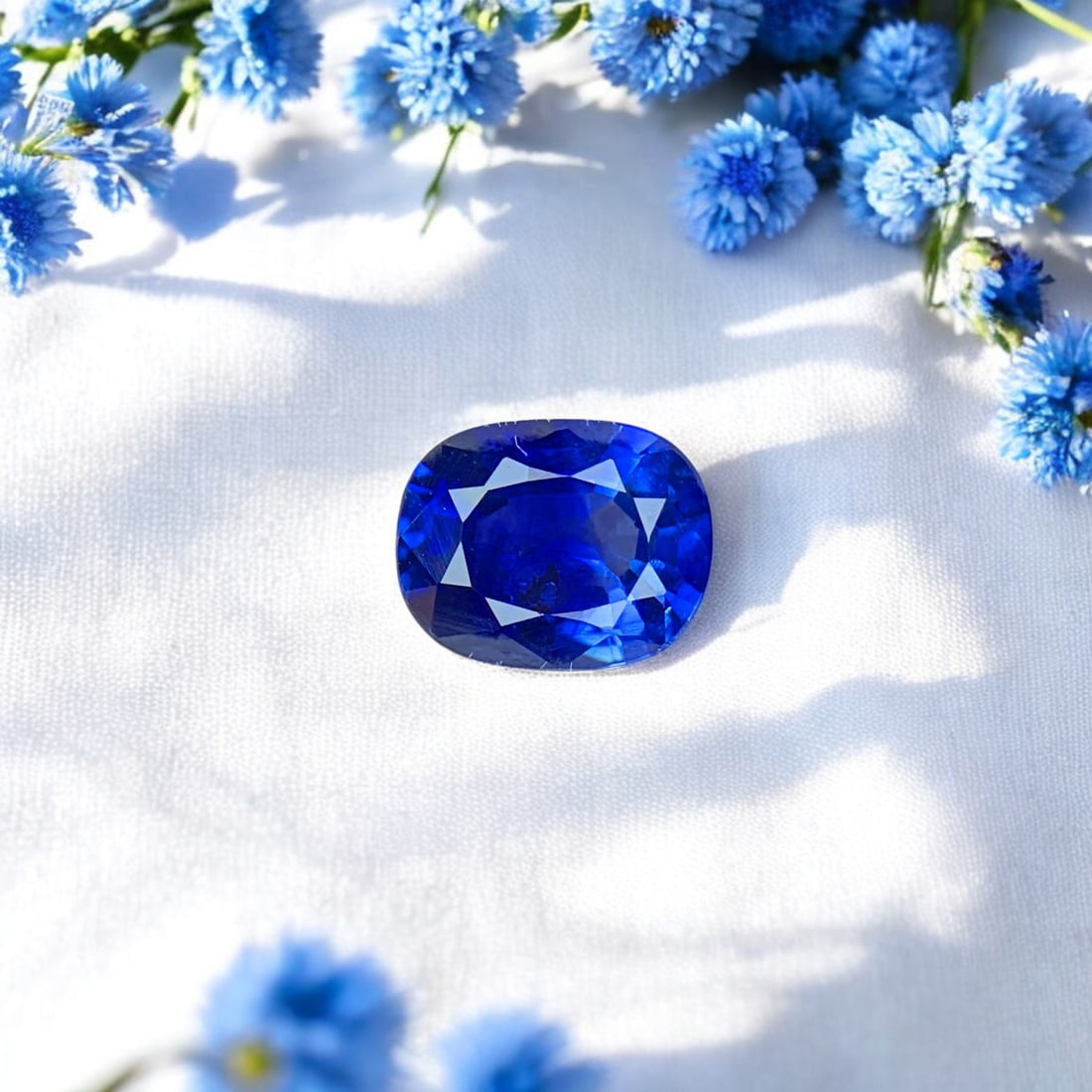 Royal Blue Sapphire Ring Stone, Natural Sapphire Gemstone For Ring Making (1 of 2)