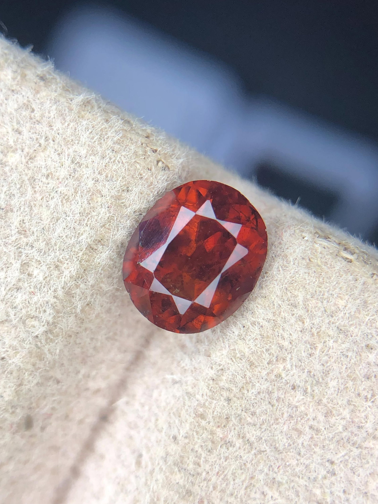 Rare Bastnasite Gemstone – 1.50 Carat Oval Cut, Zagi Mine - 5