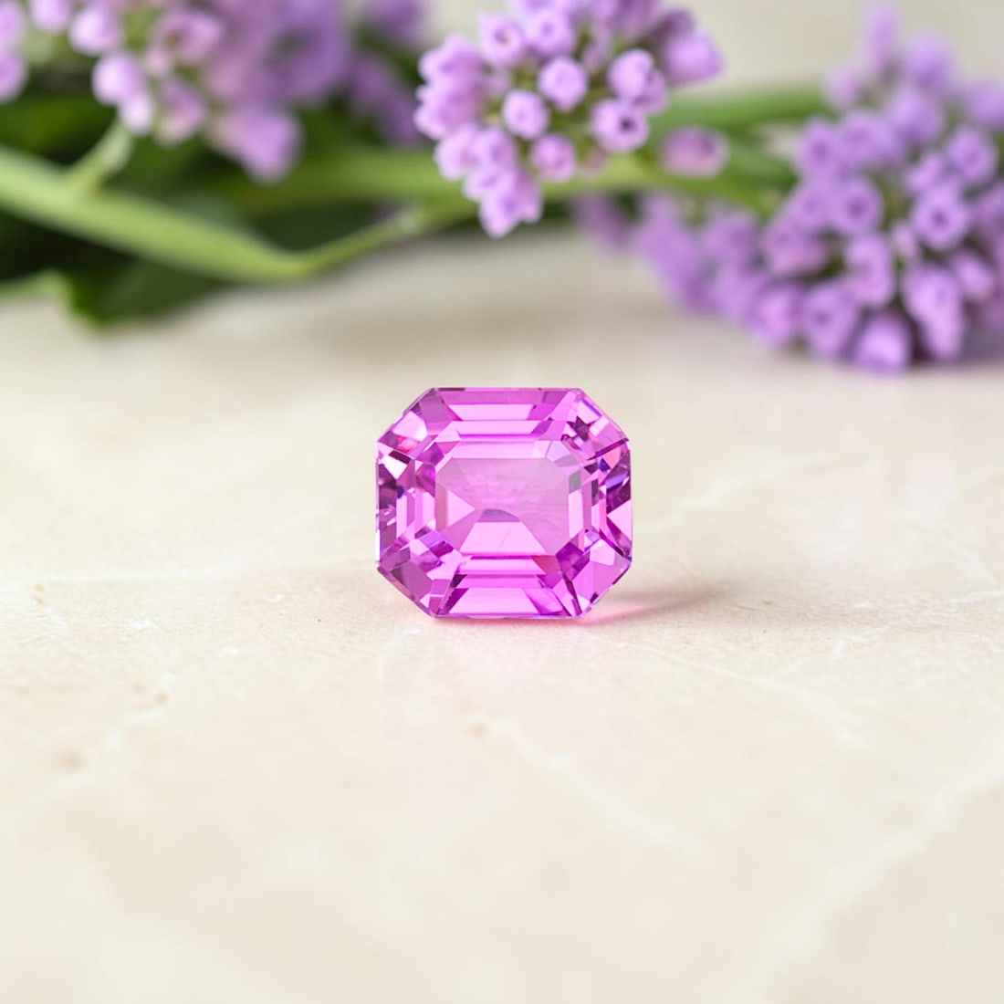 Lilac Pink Kunzite Ring Stone, Natural Kunzite Gemstone For Jewelry Making: Title: Lilac Pink Kunzite Ring Stone, Natural Kunzite Gemstone For Jewelry Making Description: Dimensions (mm) 10 x 9 x 6.5 mm Weight (cts) 4.55 Asscher Colours Description Lilac Pink Kunzite Ring S
