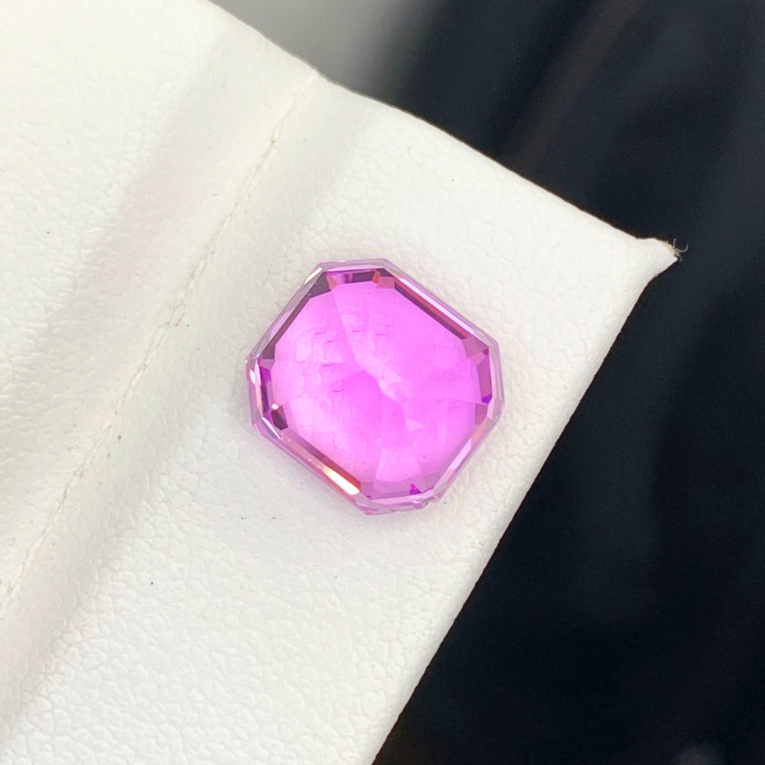 Lilac Pink Kunzite Ring Stone, Natural Kunzite Gemstone For Jewelry Making - 2