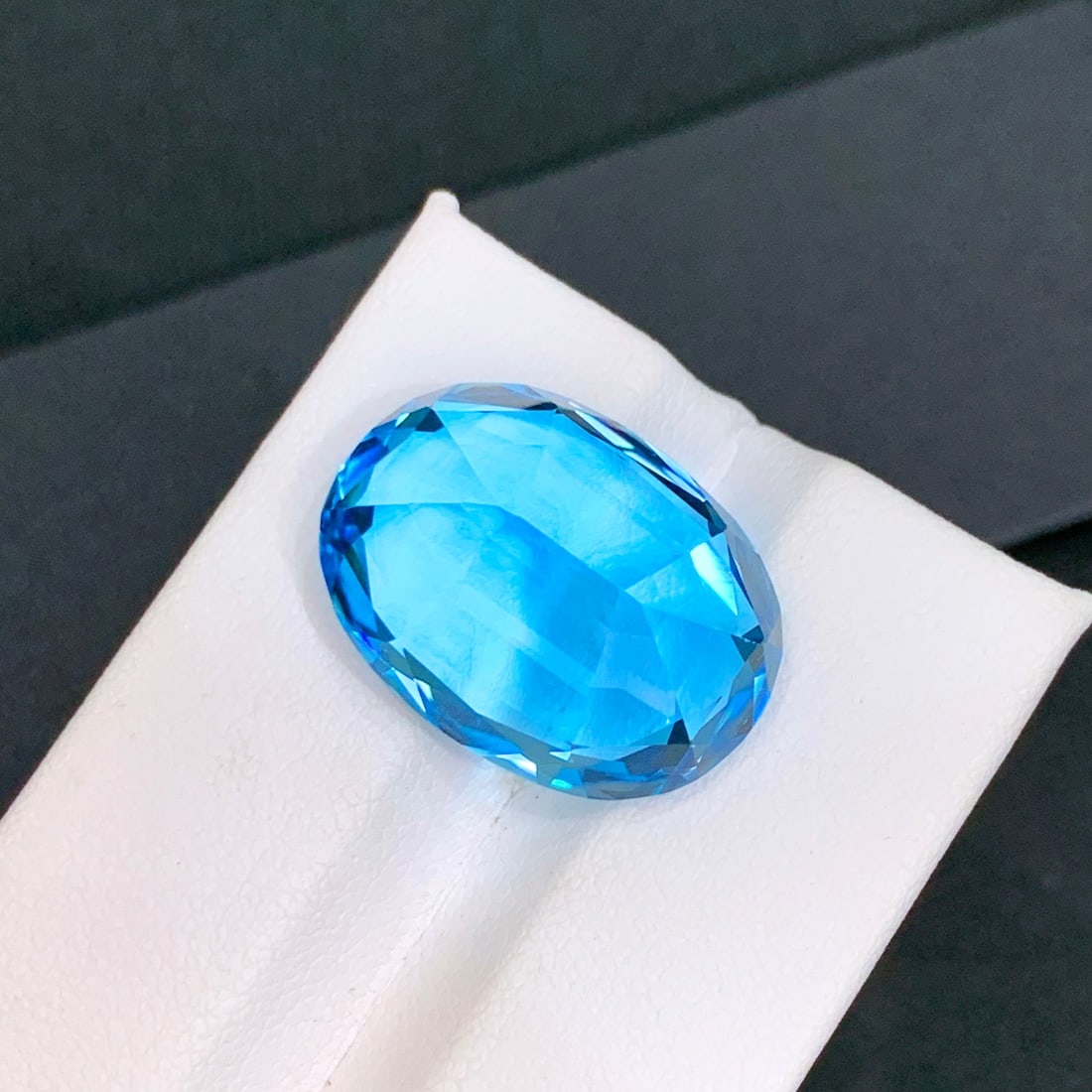 Swiss Blue Topaz Gemstone, Natural Topaz Stone For Jewelry: 28.80 CT - 2