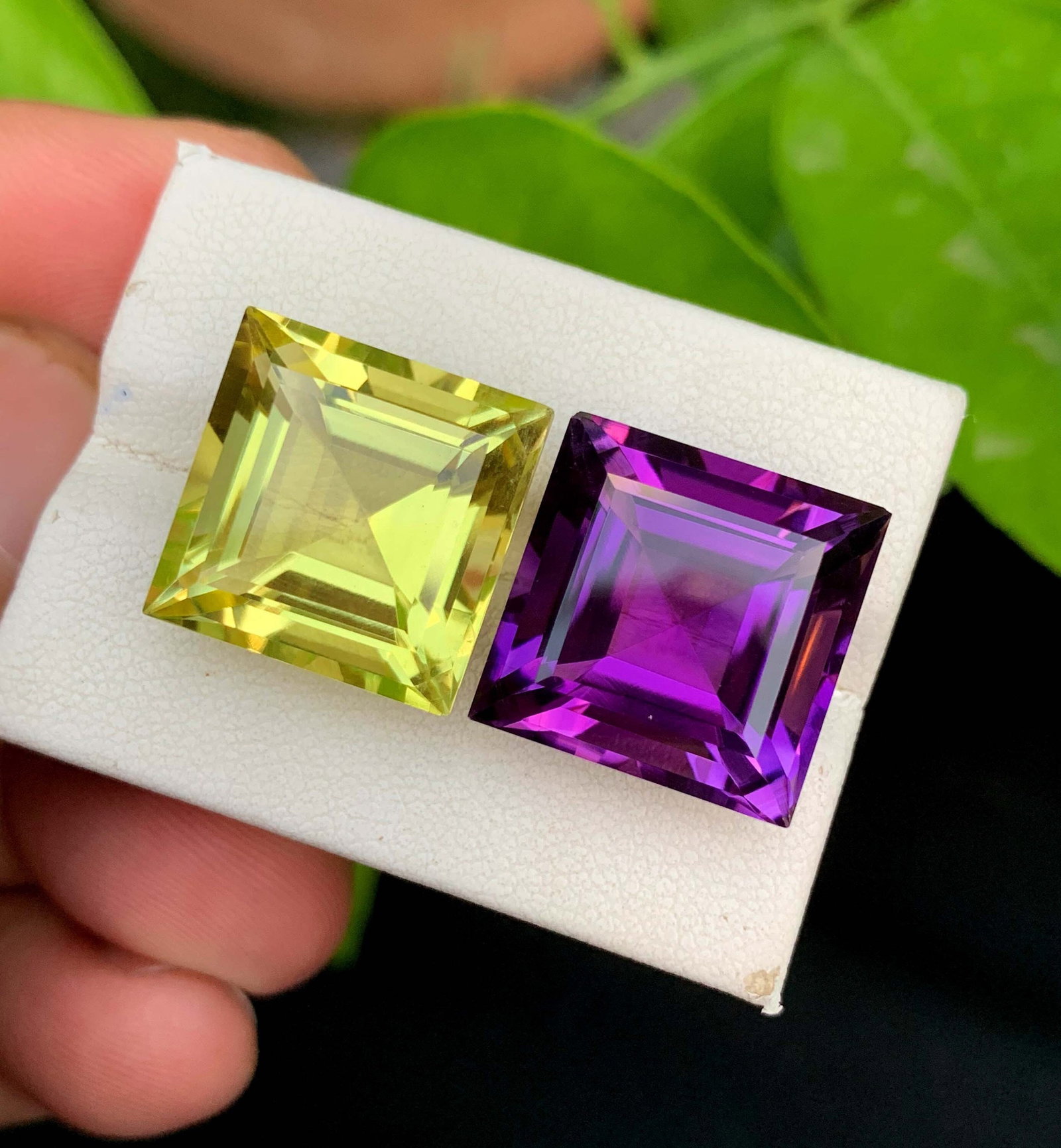 Fancy Cut Amethyst Citrine Gemstone Pair: February Birthstone, 31.30 Carat: Title: Fancy Cut Amethyst Citrine Gemstone Pair: February Birthstone, 31.30 Carat Description: Gemstone: Amethyst Carat weight: 31.30 Natural Amethyst Gemstone, Fancy Cut Amethyst And Citrine Reverse