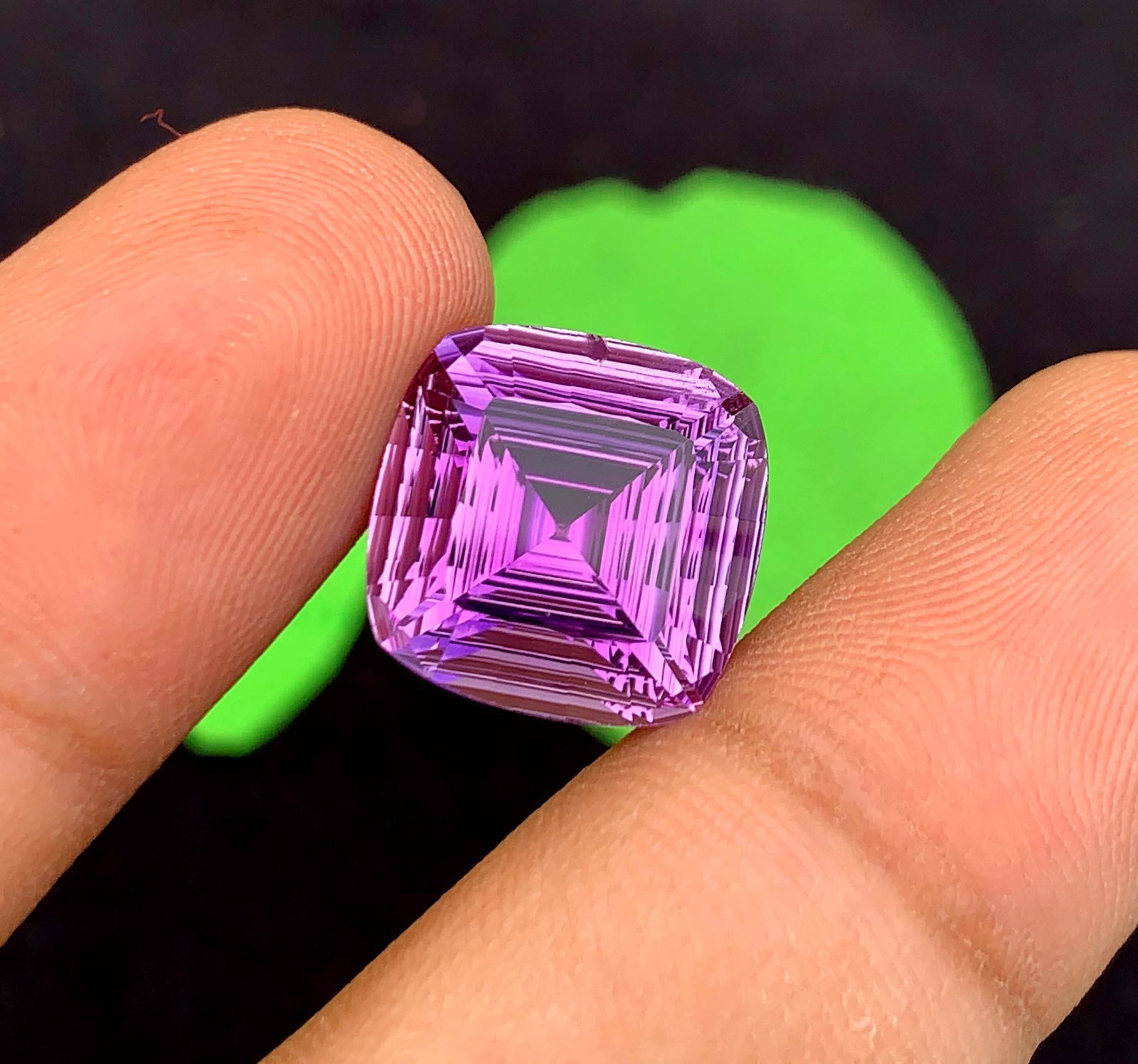Natural Amethyst Gemstone: 12.90 Carat Fancy Cut February Birthstone: Title: Natural Amethyst Gemstone: 12.90 Carat Fancy Cut February Birthstone Description: Gemstone: Amethyst Carat weight: 12.90 Natural Amethyst Gemstone, Exquisite Fancy Cut , Amethyst Gemstone For