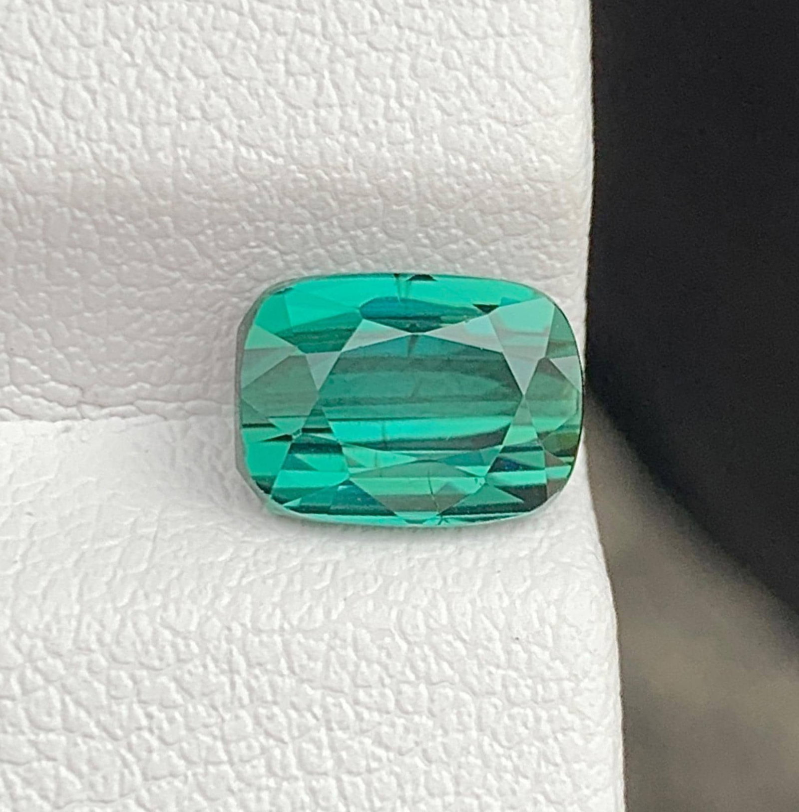 Blue Green Tourmaline Gemstone: Natural October Birthstone, Africa (1.96 CT) (1 of 13)