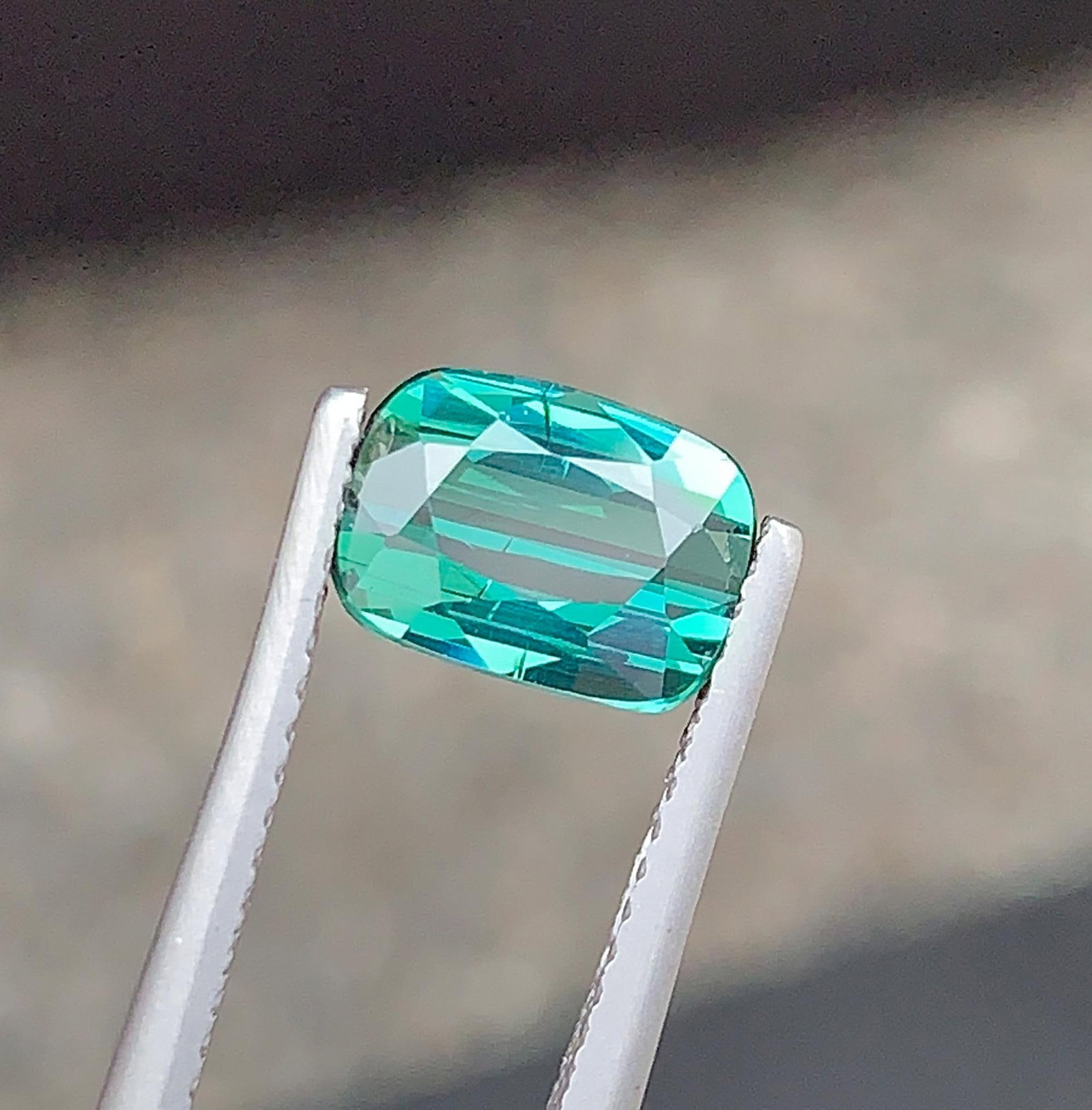 Blue Green Tourmaline Gemstone: Natural October Birthstone, Africa (1.96 CT) - 8
