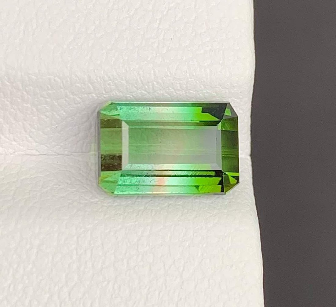 Multi Color Tourmaline Gemstone: Natural October Birthstone, Africa (2.78 CT): Title: Multi Color Tourmaline Gemstone: Natural October Birthstone, Africa (2.78 CT) Description: Gemstone: Tourmaline Multi Color Tourmaline Gemstone: Natural October Birthstone, Africa Weight : 2.78