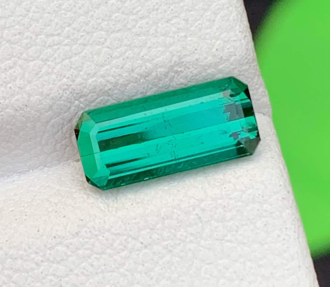 Natural Bright Cerulean Color Tourmaline Gemstone For Ring Making: Title: Natural Bright Cerulean Color Tourmaline Gemstone For Ring Making Description: Gemstone: Tourmaline Natural Bright Cerulean Color Tourmaline Gemstone For Ring Making Weight : 1.40 Carat