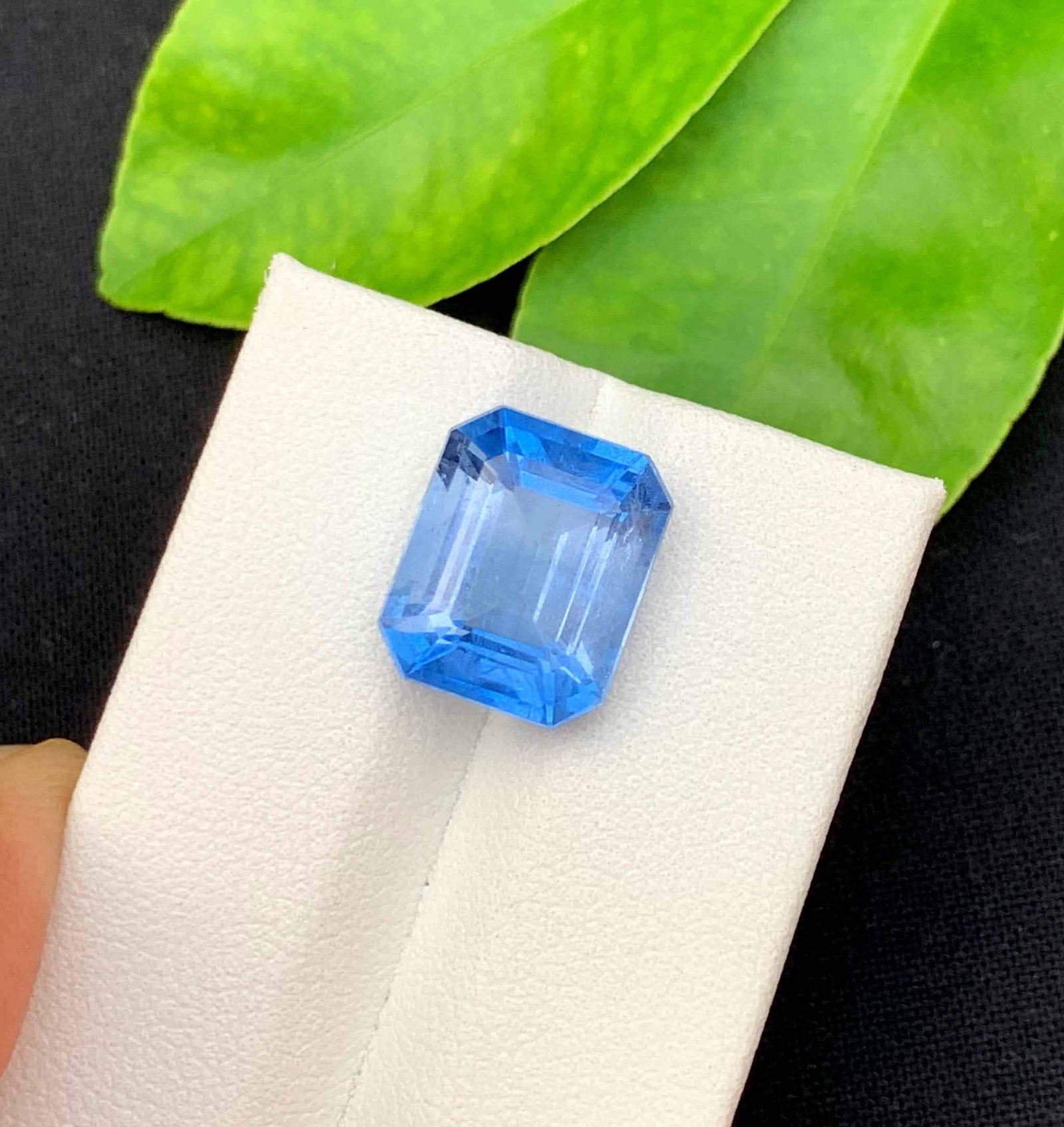 Santa Maria Aquamarine Gemstone: Natural Beryl, March Birthstone (6.85 Carats) - 8