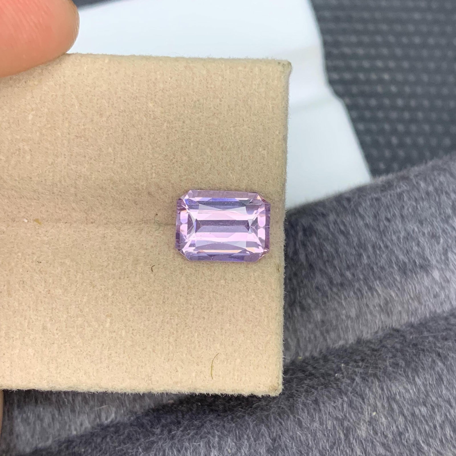 GIA Certified 2.37 CT Light Pink Octagonal Spinel Gemstone: Title: GIA Certified 2.37 CT Light Pink Octagonal Spinel Gemstone Description: Gemstone: Spinel Carat weight: 2.37 Elevate your jewelry with this exquisite Light Pink Spinel Loose Gemstone. Mined from