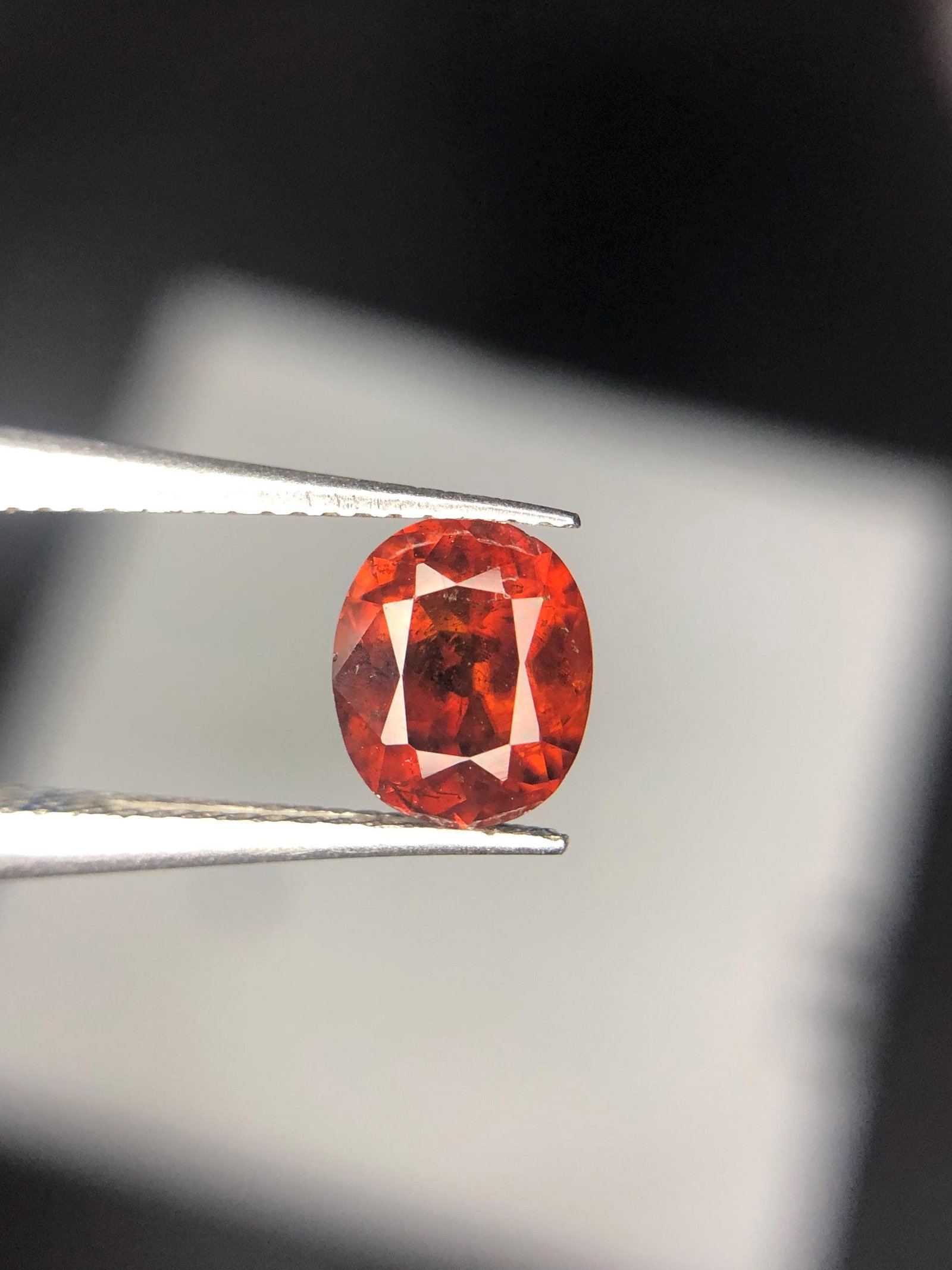 Rare Orangish Brown Bastnasite Gemstone: Oval Cut, 0.85 Carat: Title: Rare Orangish Brown Bastnasite Gemstone: Oval Cut, 0.85 Carat Description: Bastnaesite, gemstone, loosegemstone, cut stone, facated stone Carat weight: 0.85 This one of a kind and uncommon