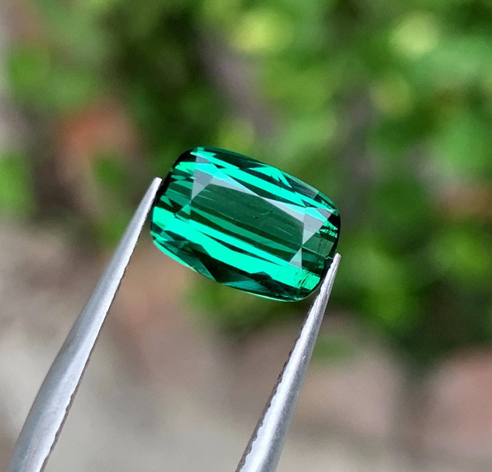Fountain Blue Tourmaline Gemstone: Natural October Birthstone, Afghanistan (2.13 CT) (1 of 11)