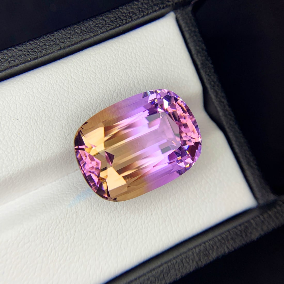 Natural Ametrine Jewelry Stone, Bi Color Ametrine Gemstone For Jewelry - 2