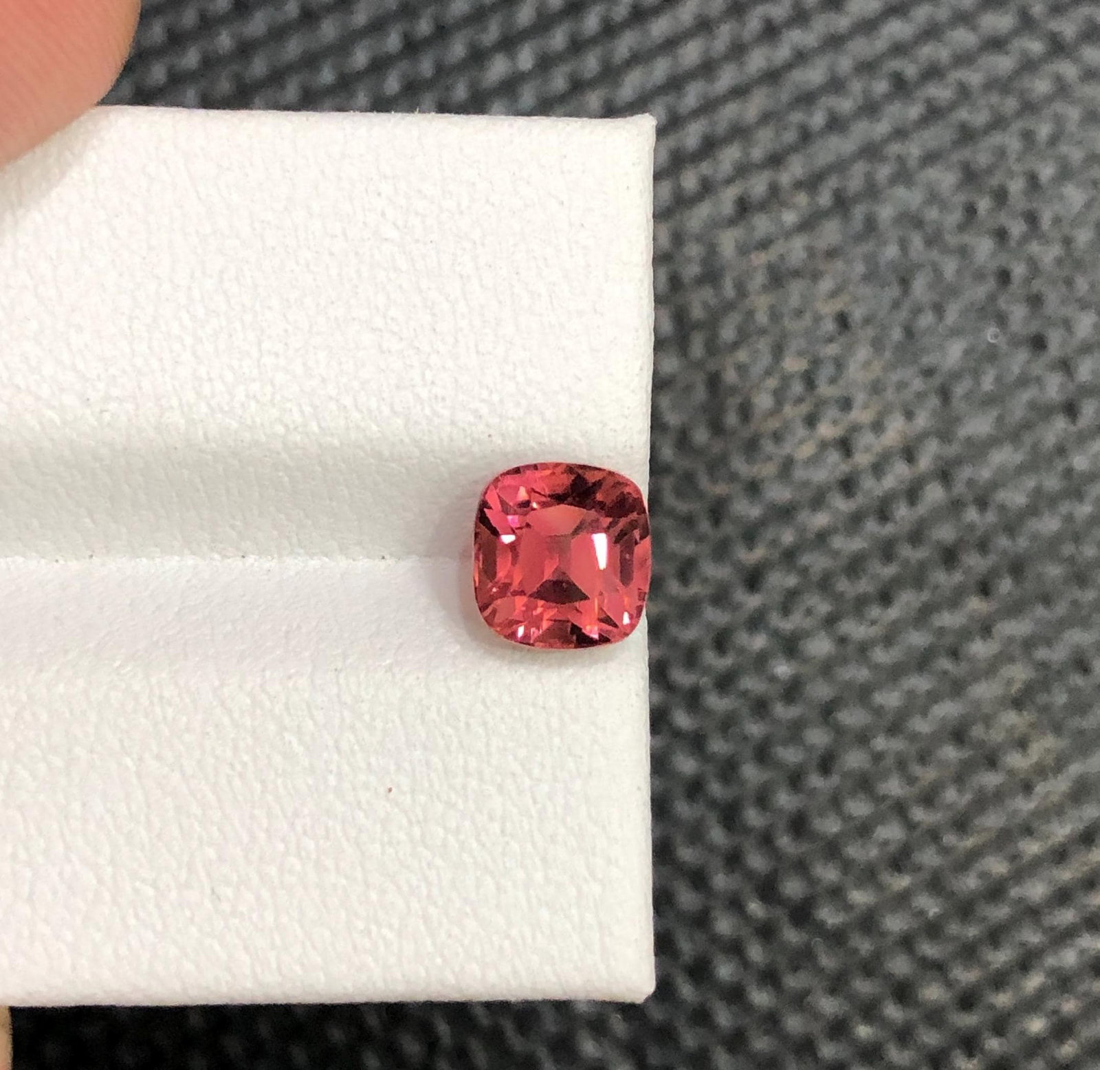 Hot Pink Tourmaline Gemstone: Natural Cushion Cut, Afghanistan Origin - 13