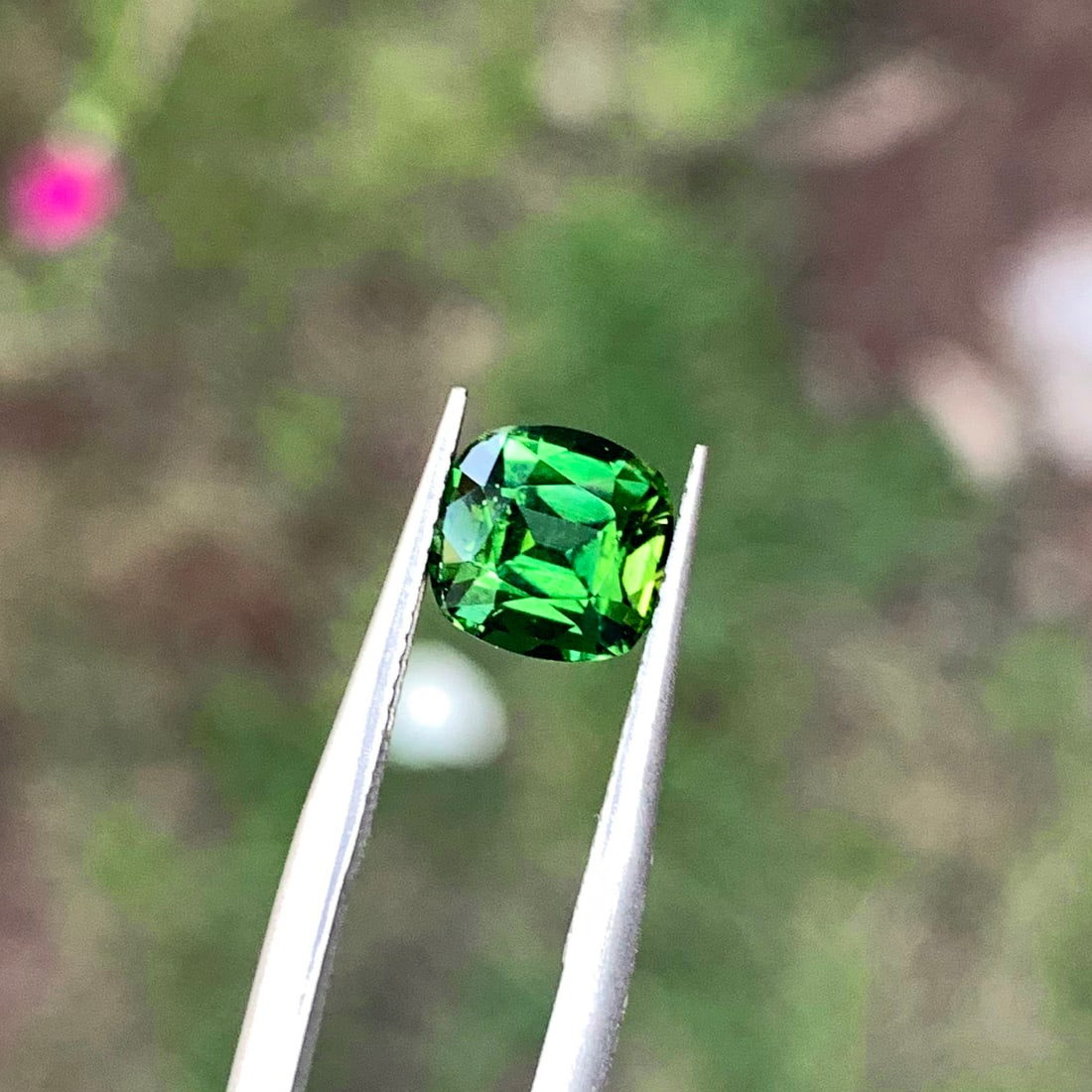 Deep Green Tourmaline Ring Stone, Natural Tourmaline Gemstone For Jewelry (1 of 2)