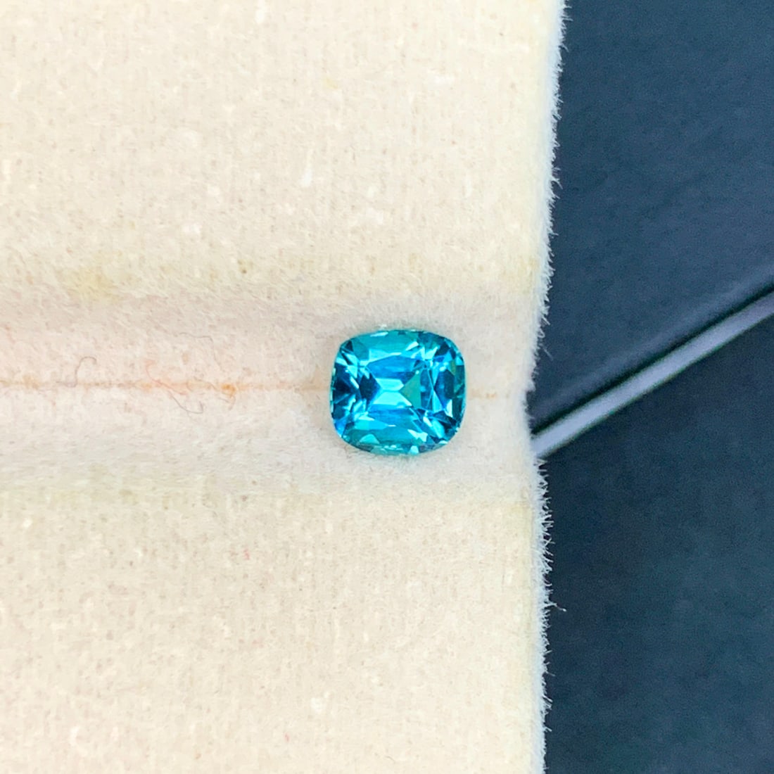 Blue Tourmaline Ring Stone, Natural Tourmaline Gemstone: 0.70 CT - 2