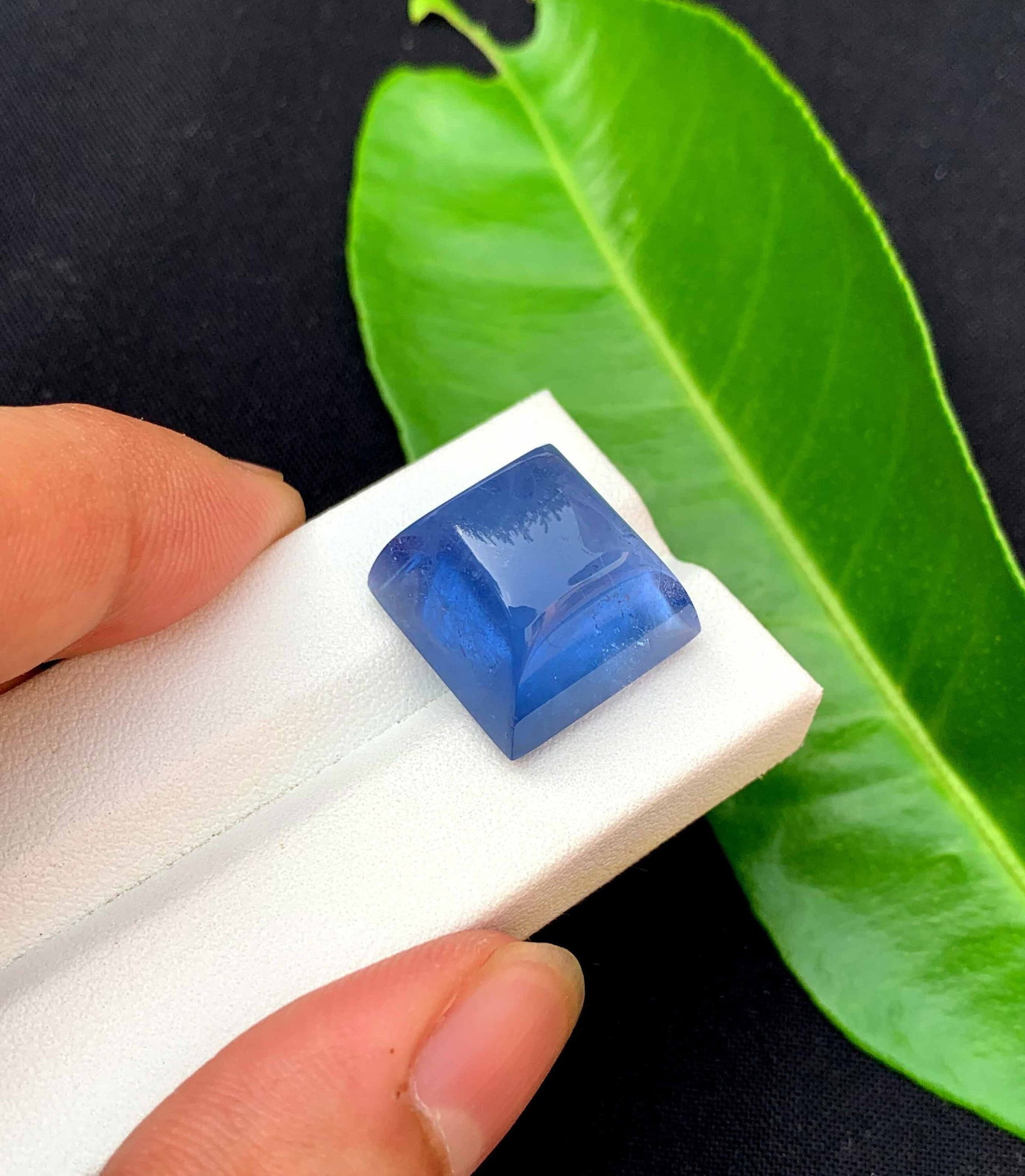 Mariner Blue Aquamarine Cabochon: 35.35 Carat March Birthstone: Title: Mariner Blue Aquamarine Cabochon: 35.35 Carat March Birthstone Description: Gemstone: Aquamarine Carat weight: 35.35 Natural Aquamarine Cabochon, Beautiful Mariner Blue Color Sugarloaf Cabochon