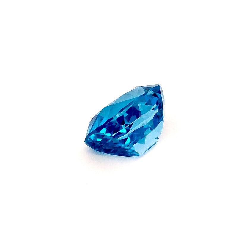 42.40 Carat Swiss Blue Topaz Cushion Cut Loose Gemstone For Jewellery - 8
