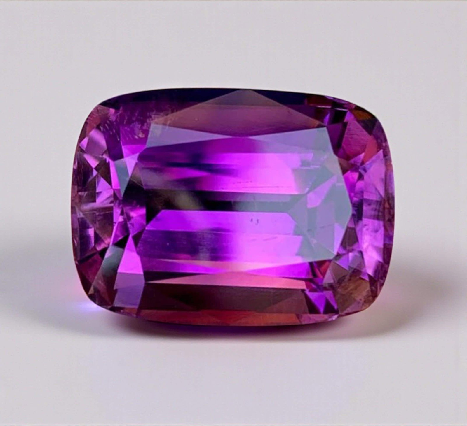 Cushion Cut Amethyst Gemstone: 28.94 Carats, February Birthstone (1 of 11)