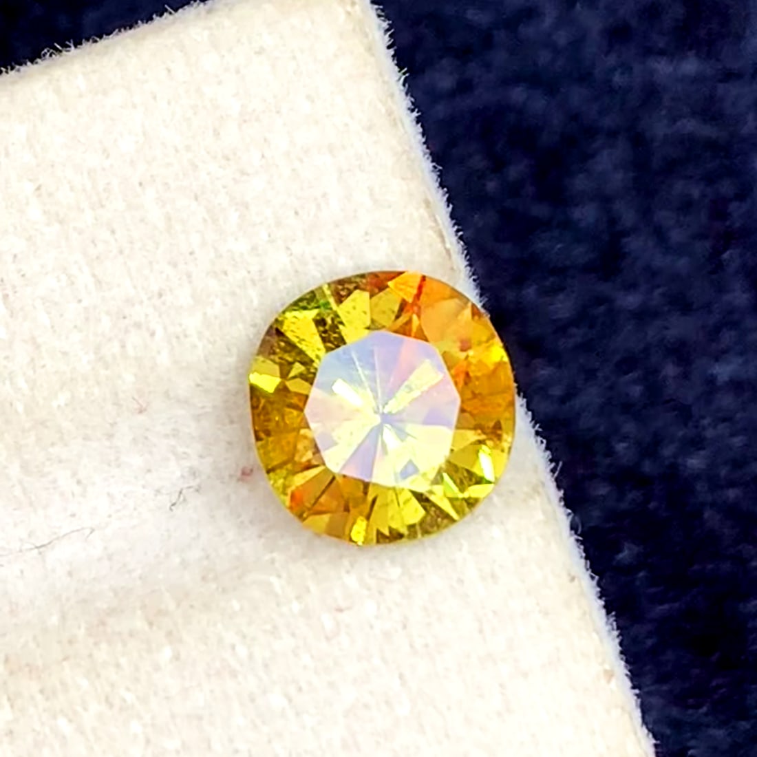 Yellow Sphene Gemstone For Jewelry, Full Fire Sphene Ring Stone - 2