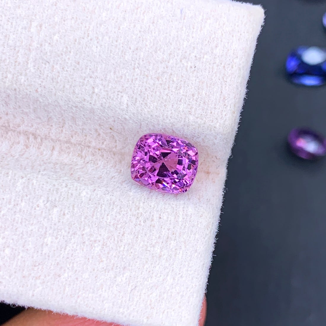 Magenta Pink Spinel Ring Stone, Loose Spinel Gemstone For Jewelry Making - 2