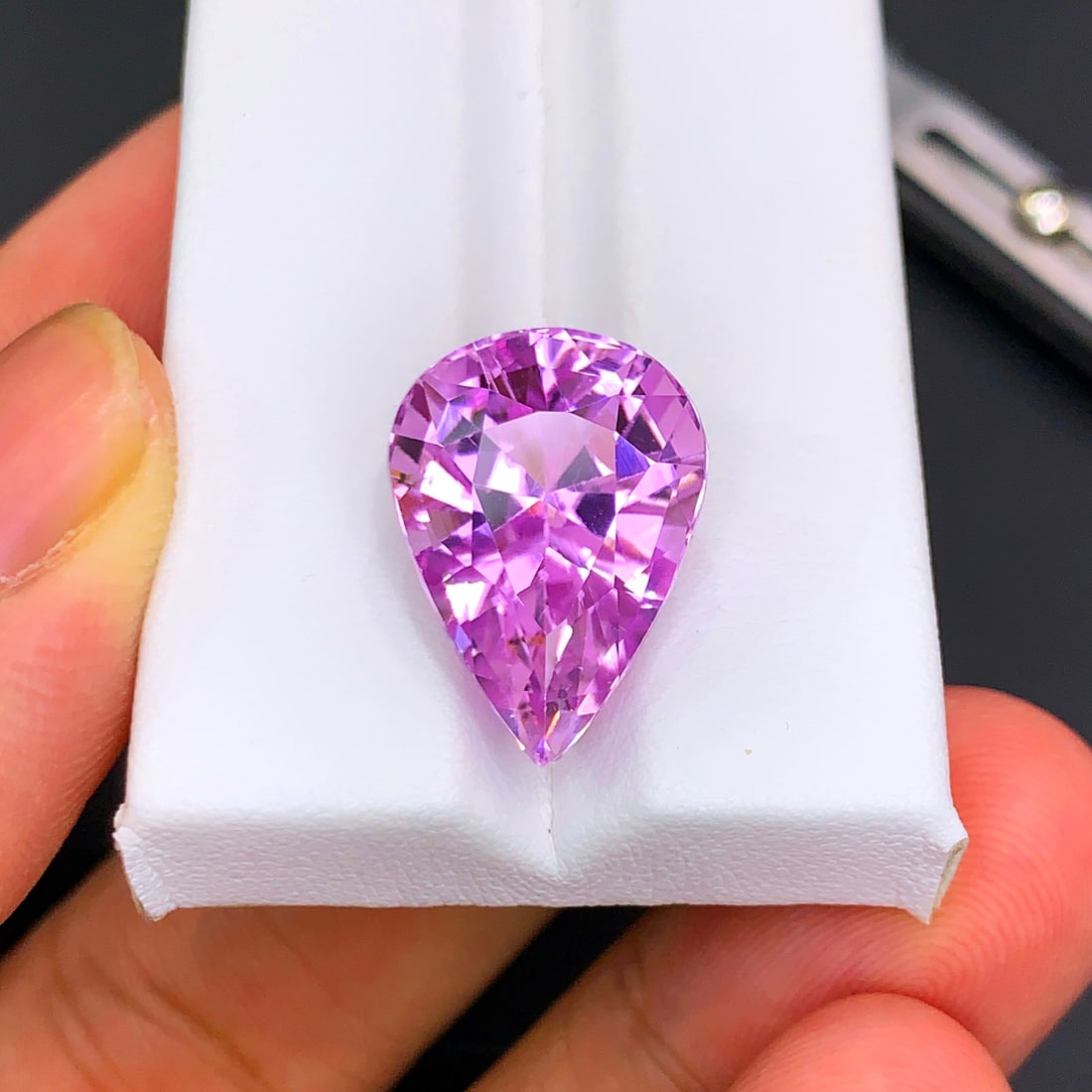 Pink Kunzite Gemstone, Lilac Kunzite Loose Gem, Natural Kunzite Stone - 2