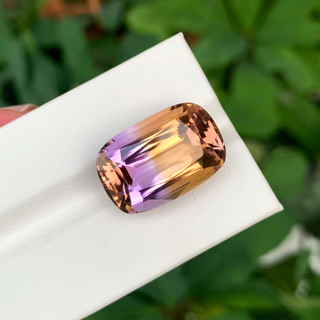 Bi Color Ametrine Gemstone For Ring Making, Natural Ametrine Jewelry Stone (1 of 2)
