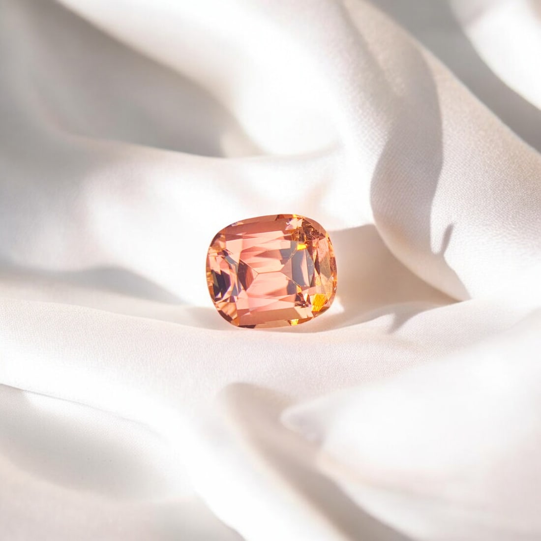 Sunset Tourmaline Ring Stone, Natural Tourmaline Gemstone For Jewelry (1 of 2)