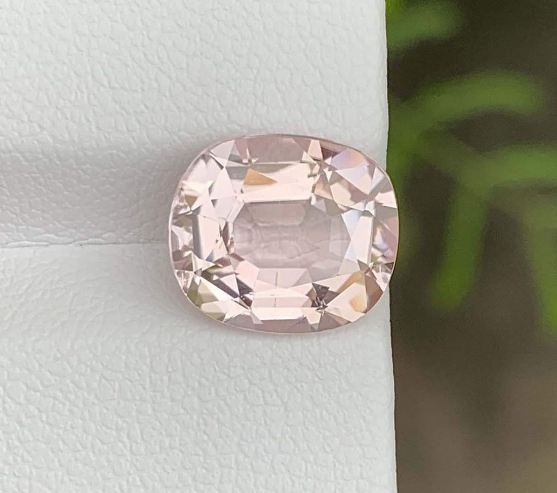 Dawn Pink Tourmaline Gemstone: Natural October Birthstone, Africa (4.28 CT): Title: Dawn Pink Tourmaline Gemstone: Natural October Birthstone, Africa (4.28 CT) Description: Gemstone: Tourmaline Dawn Pink Tourmaline Gemstone: Natural October Birthstone, Africa Weight : 4.28